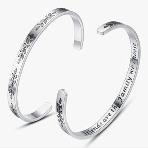 Elegant Silver Cuff Bracelet
